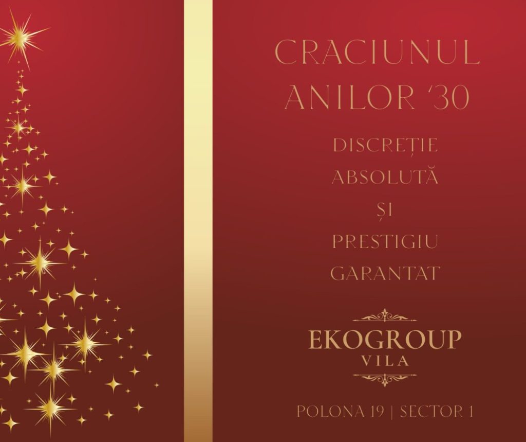 Eko Group Vila: O Întoarcere în Eleganța Crăciunului Anilor ’30