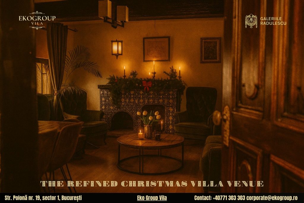 Destinații de Crăciun în București: Magia Crăciunului anilor ’30 la Eko Group Vila, o alegere elegantă