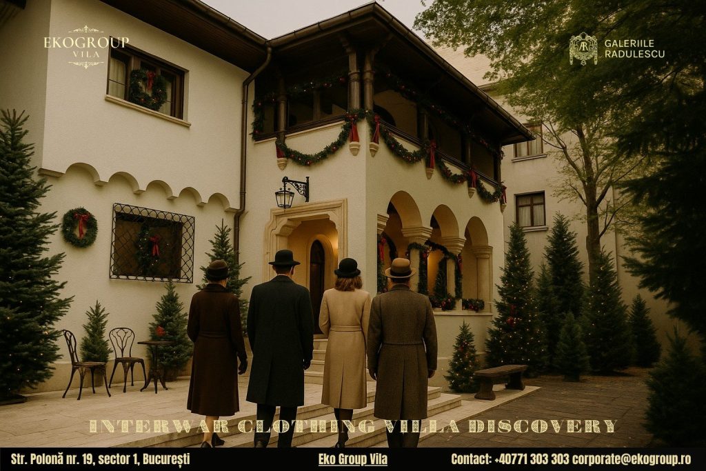 Haine de Crăciun din epoca interbelică, redescoperite în farmecul expoziției «Crăciunul anilor ’30» la Eko Group Vila